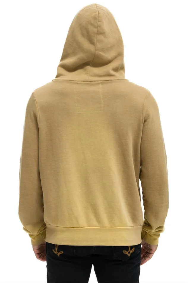 5 STRIPE HOODIE 8211 FADED TAN Women Aviator Nation Hoodies