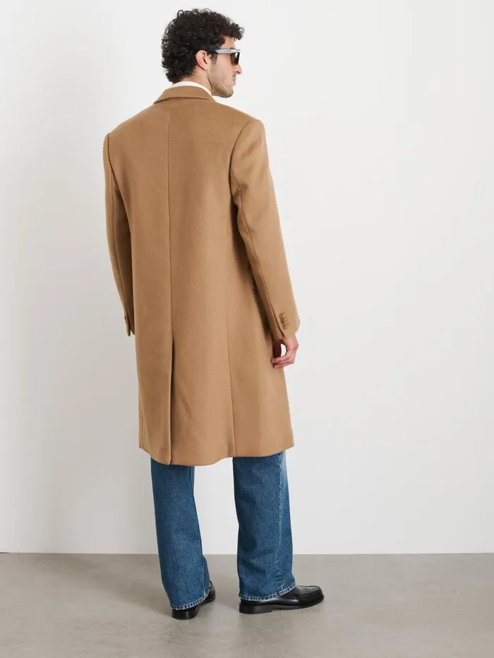 Abram Top Coat In Wool Men Alex Mill Jackets Coats