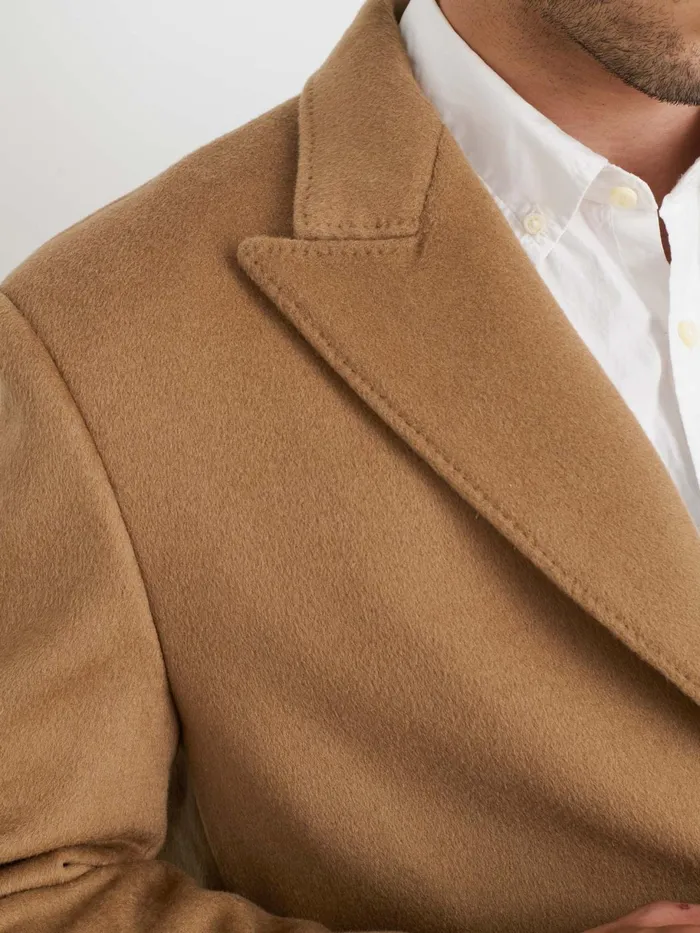 Abram Top Coat In Wool Men Alex Mill Jackets Coats