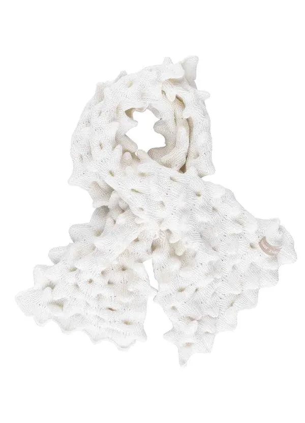 Accessories ALVEOLE Ivory Saint James Scarves