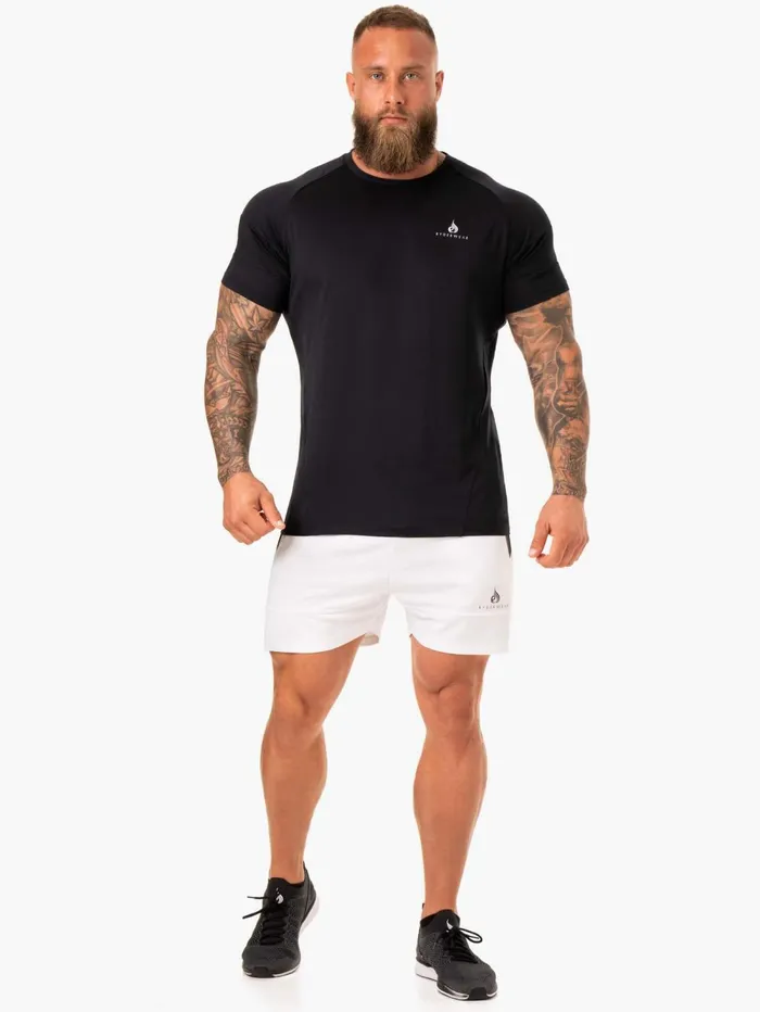 Action Mesh Short 8211 White Men Ryderwear Gym Shorts