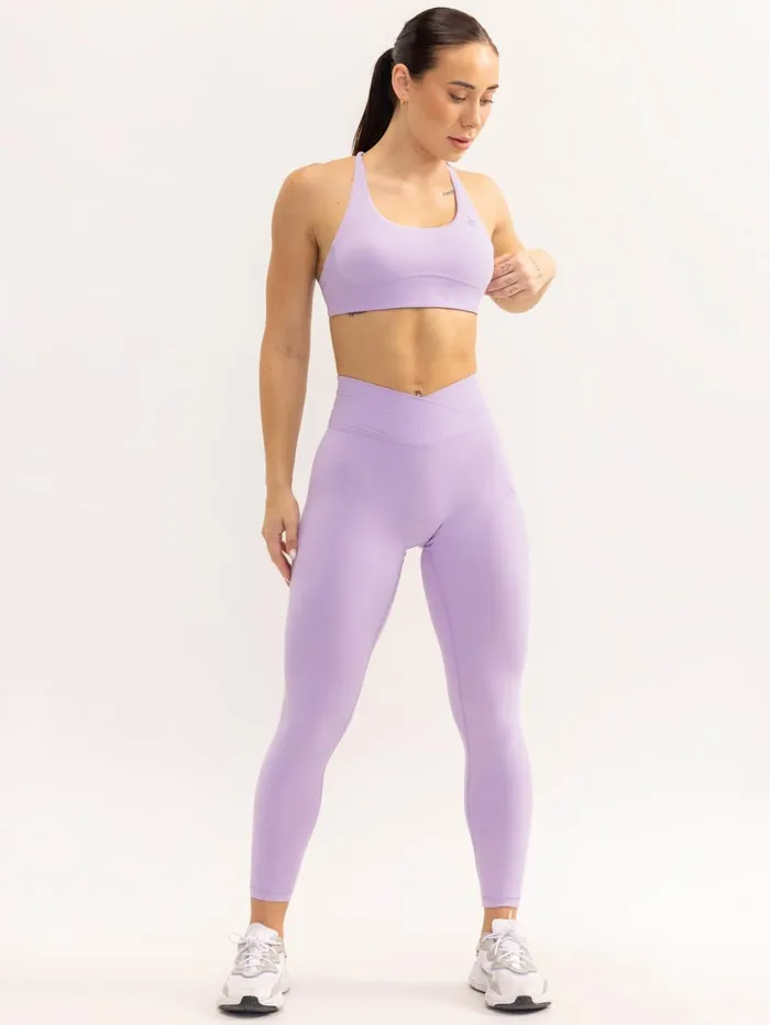 Activate Scoop Neck Sports Bra 8211 Lavender Women Ryderwear Sports Bras