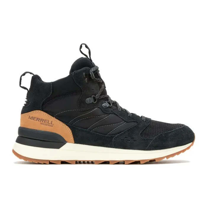 Alpine 83 Sneaker Recraft Mid Waterproof Black Men Merrell Sneakers