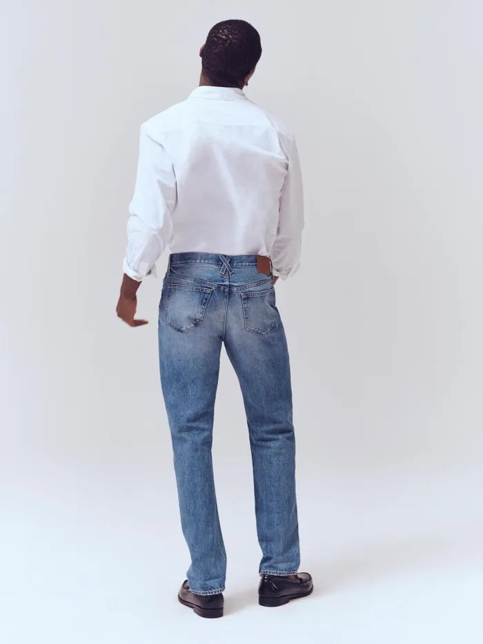 Am Original 5 Pocket Jean Vintage Medium Indigo Men Alex Mill Pants