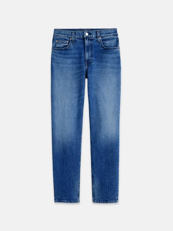 Amber MidRise Slim Jean Vintage Dark Indigo Women Alex Mill Denim