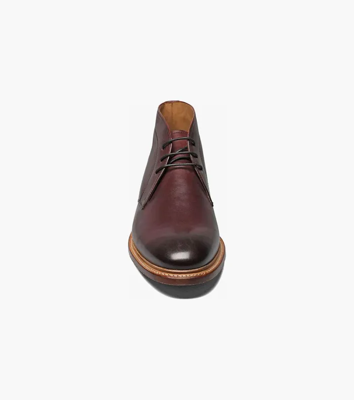 Annuity Plain Toe Chukka Boot Burgundy Men Florsheim Dress Shoes