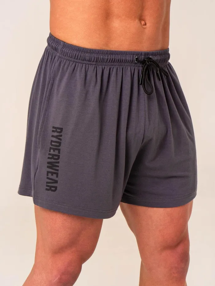 Arnie Shorts 8211 Charcoal Men Ryderwear Gym Shorts