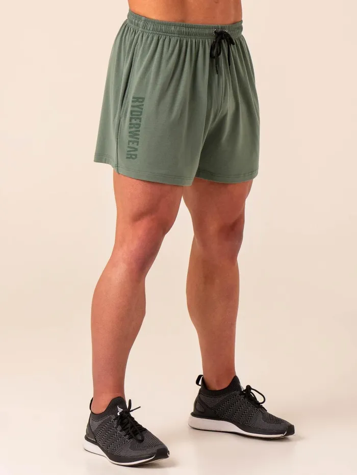 Arnie Shorts 8211 Fern Green Men Ryderwear Gym Shorts