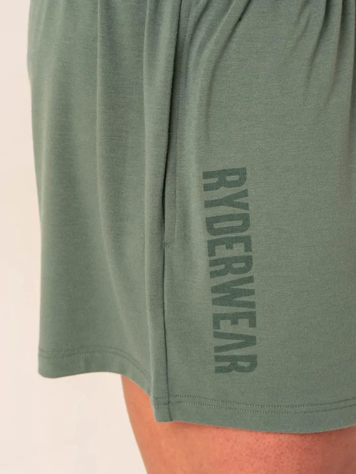 Arnie Shorts 8211 Fern Green Men Ryderwear Gym Shorts