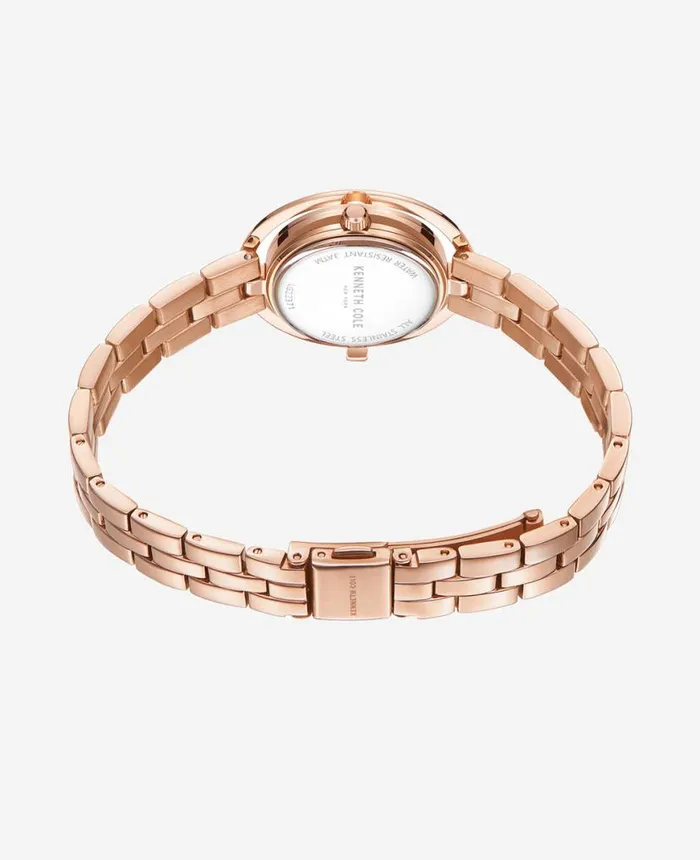 Automatic Transparency Water Resistant Bracelet Watch Rose Gold Women Kenneth Cole Watches Automatic Transparency Water Resistant Bracelet Watch Rose Gold Women Kenneth Cole Watches