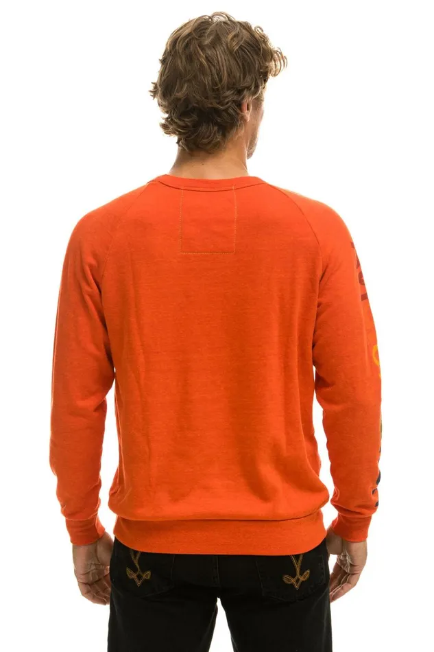 AVIATOR NATION AUSTIN SWEATSHIRT 8211 ORANGE Women Aviator Nation Sweatshirts