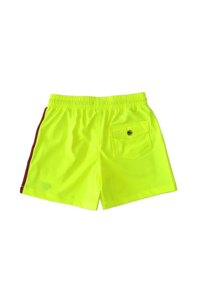 AVIATOR NATION KIDS FLEX BOARD SHORTS 8211 NEON YELLOW Kids Aviator Nation Kid039s Shorts
