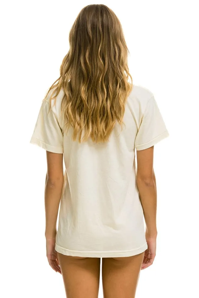 AVIATOR NATION MALIBU TEE 8211 VINTAGE WHITE Men Aviator Nation Tees
