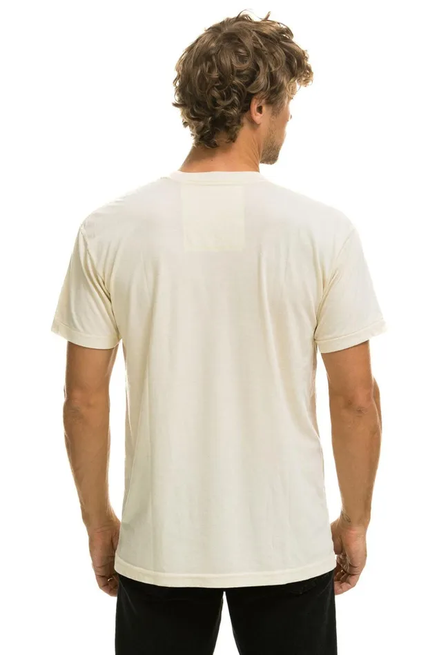 AVIATOR NATION MALIBU TEE 8211 VINTAGE WHITE Men Aviator Nation Tees