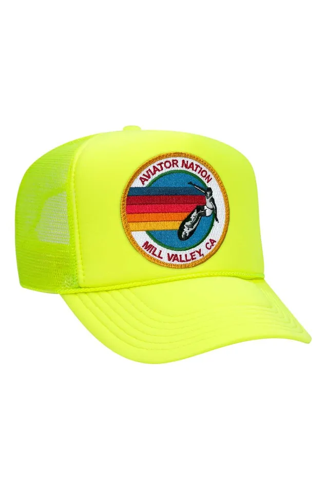 AVIATOR NATION MILL VALLEY TRUCKER HAT WomenMen Aviator Nation Trucker Hats