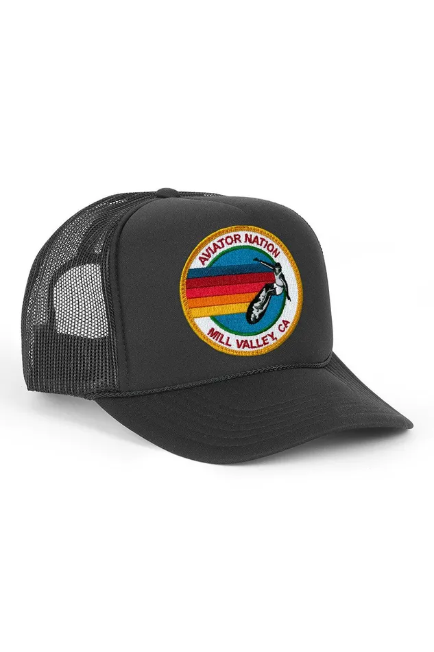 AVIATOR NATION MILL VALLEY TRUCKER HAT WomenMen Aviator Nation Trucker Hats