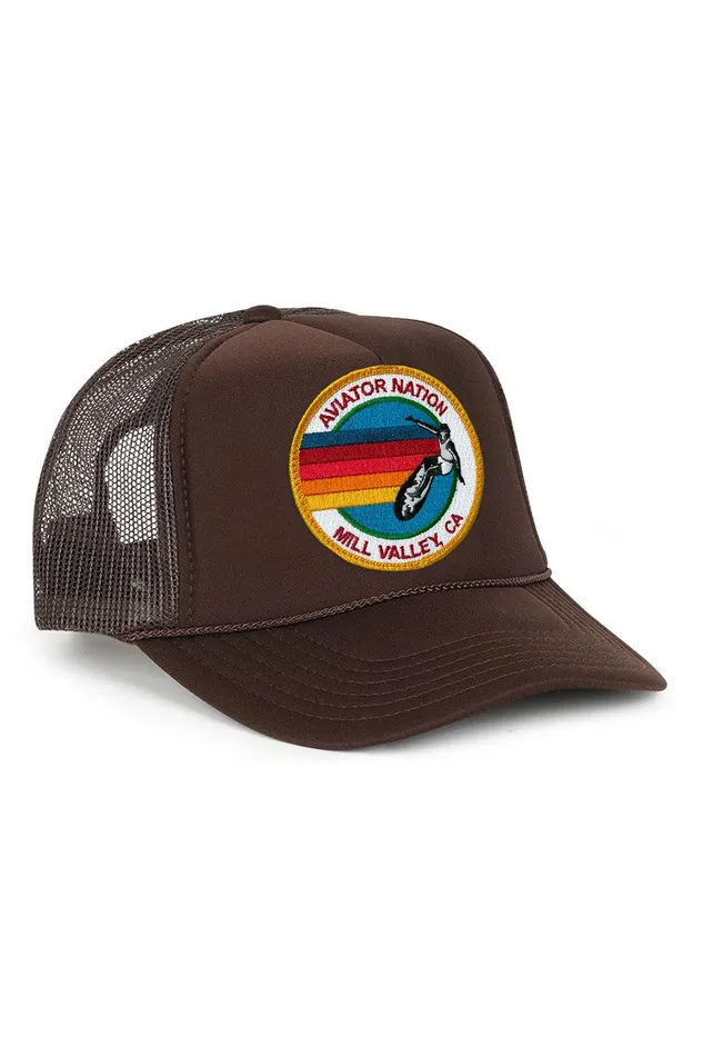 AVIATOR NATION MILL VALLEY TRUCKER HAT WomenMen Aviator Nation Trucker Hats
