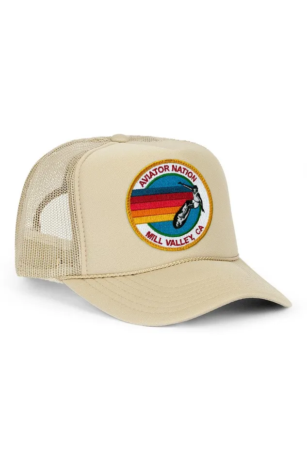 AVIATOR NATION MILL VALLEY TRUCKER HAT WomenMen Aviator Nation Trucker Hats