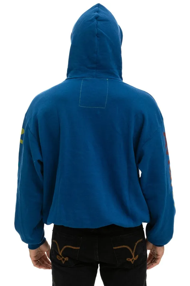 AVIATOR NATION NEW YORK CITY RELAXED PULLOVER HOODIE 8211 ROYAL Women Aviator Nation Hoodies
