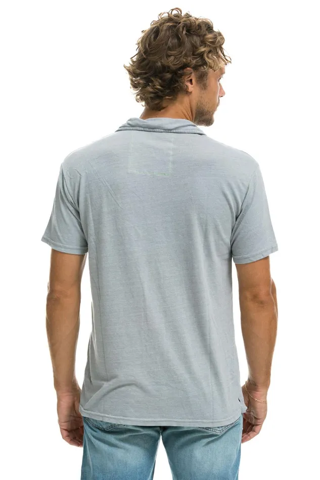 AVIATOR NATION POLO 8211 LIGHT GREY Women Aviator Nation Tees