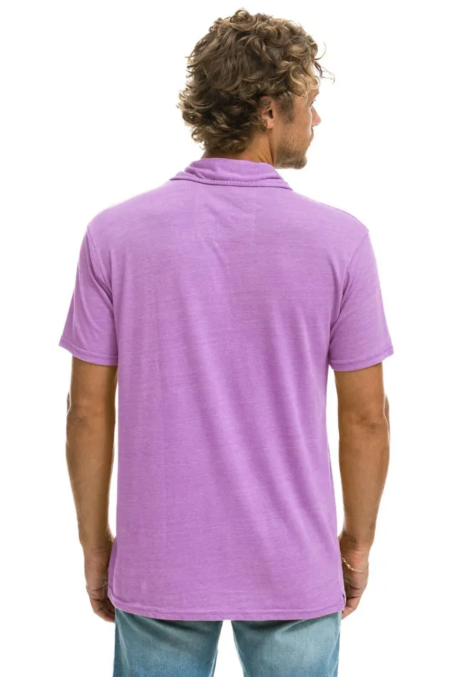 AVIATOR NATION POLO 8211 NEON PURPLE Women Aviator Nation Tees