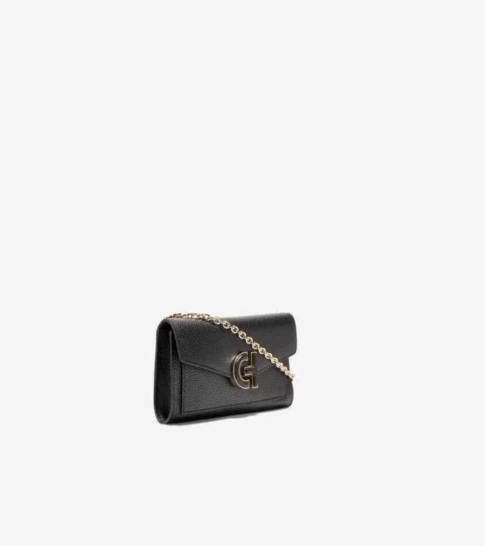 Bags and Backpacks Women Cole Haan Oversized Closure Phone Case Black
