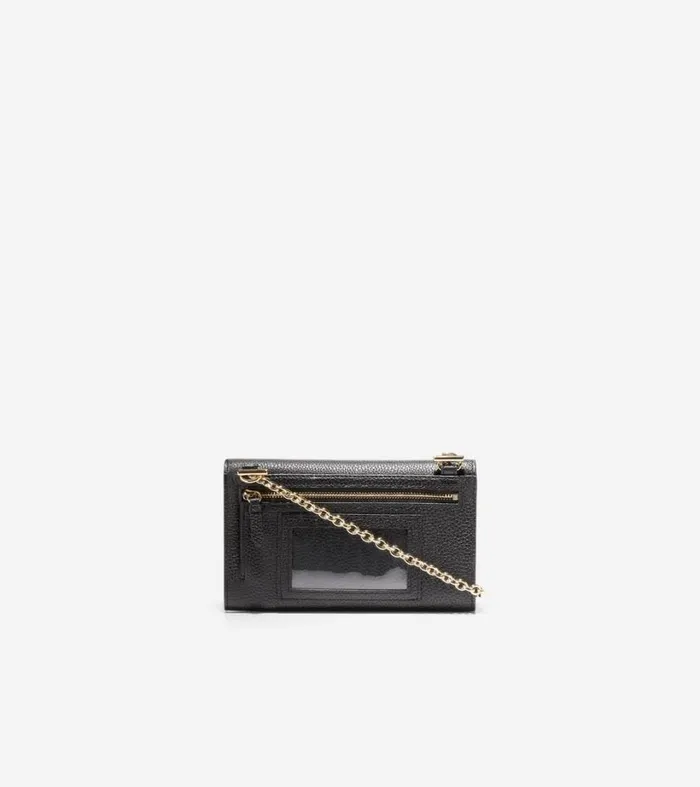 Bags and Backpacks Women Cole Haan Oversized Closure Phone Case Black
