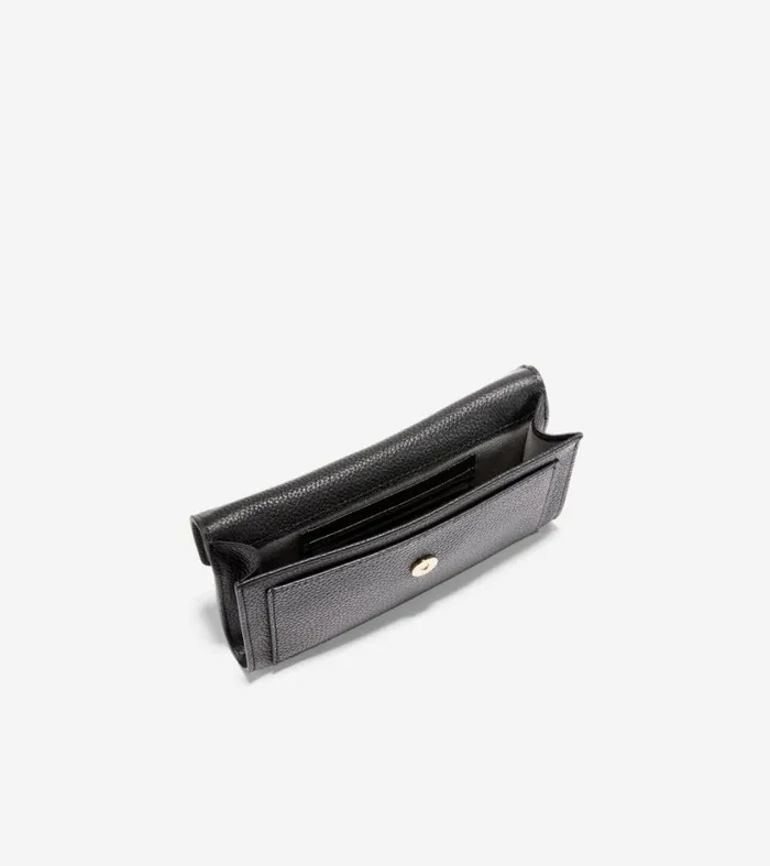 Bags and Backpacks Women Cole Haan Oversized Closure Phone Case Black