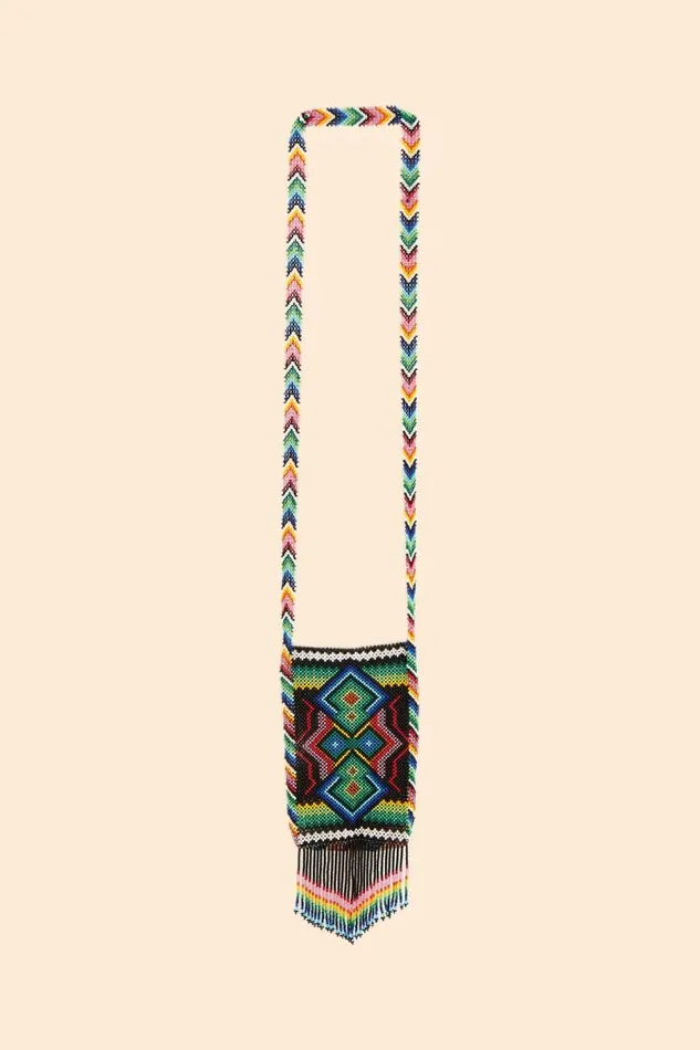 Bags Women FARM Rio Yawanawa Beaded Crossbody Bag Bags Women FARM Rio Yawanawa Beaded Crossbody Bag