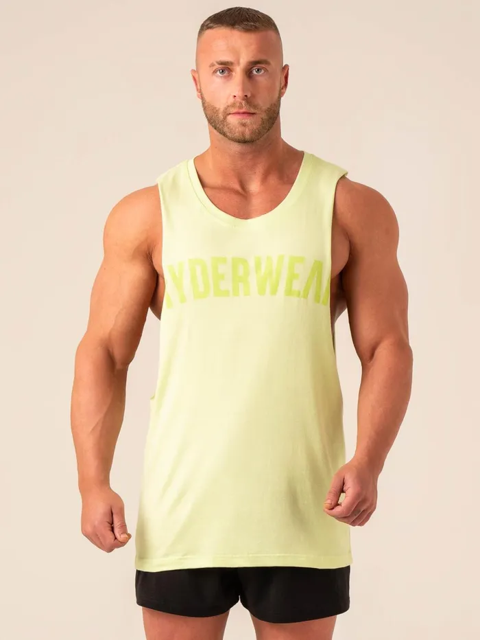 Baller Tank 8211 Lime Men Ryderwear Tops