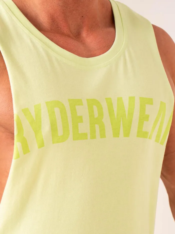 Baller Tank 8211 Lime Men Ryderwear Tops