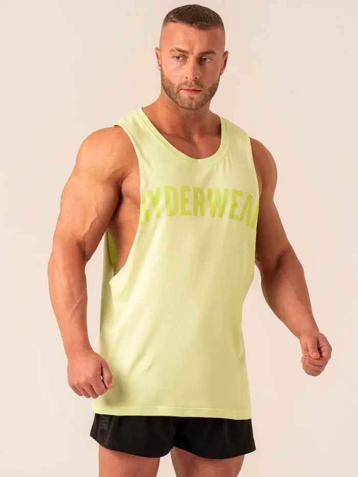 Baller Tank 8211 Lime Men Ryderwear Tops