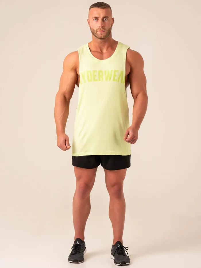 Baller Tank 8211 Lime Men Ryderwear Tops