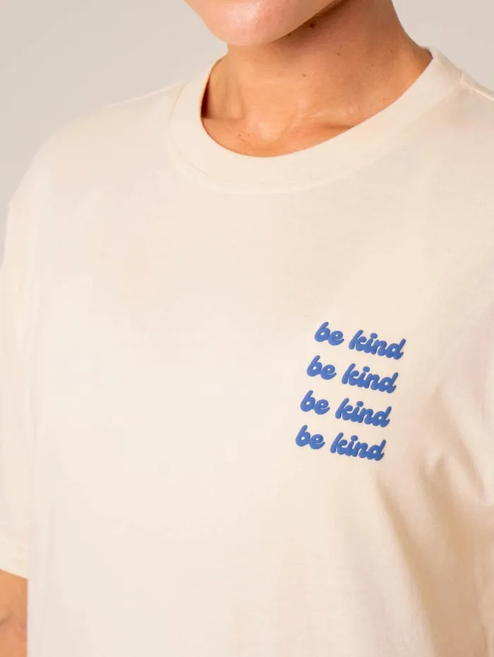 Be Kind TShirt 8211 Chalk Women Ryderwear TShirts