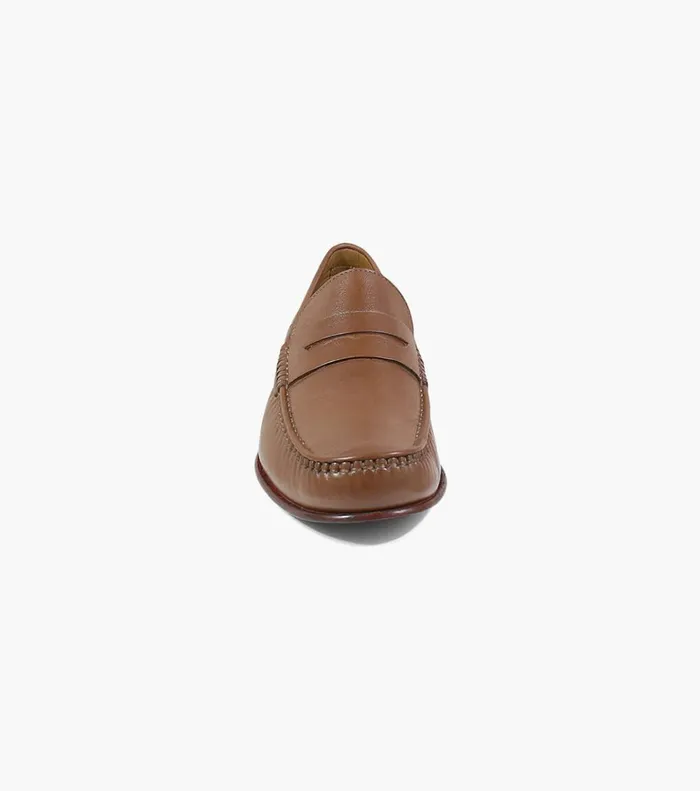 Beaufort Moc Toe Penny Loafer Cognac Men Florsheim Dress Shoes