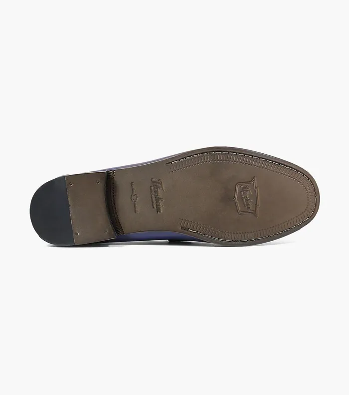 Beaufort Moc Toe Venetian Loafer Navy Men Florsheim Dress Shoes