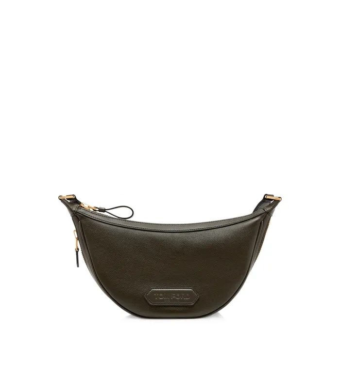 Belt Bags Men TOM FORD SMOOTH LEATHER ZIP CRESCENT BAG Belt Bags Men TOM FORD SMOOTH LEATHER ZIP CRESCENT BAG