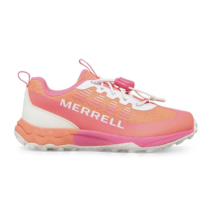 Big Agility Peak Pinkorangewhite Kids Merrell Sneakers