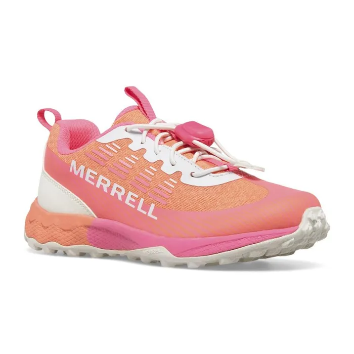 Big Agility Peak Pinkorangewhite Kids Merrell Sneakers