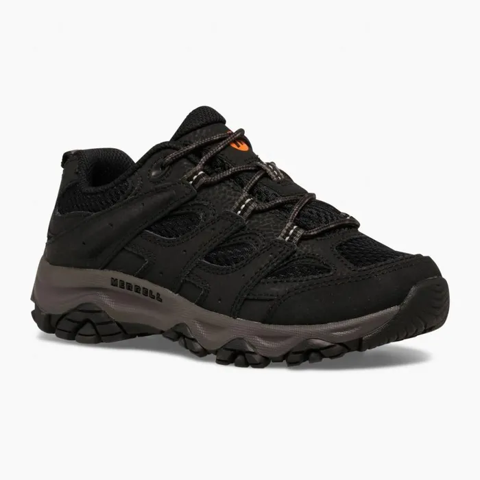 Big Moab 3 Low Lace Shoe Black Kids Merrell Boots