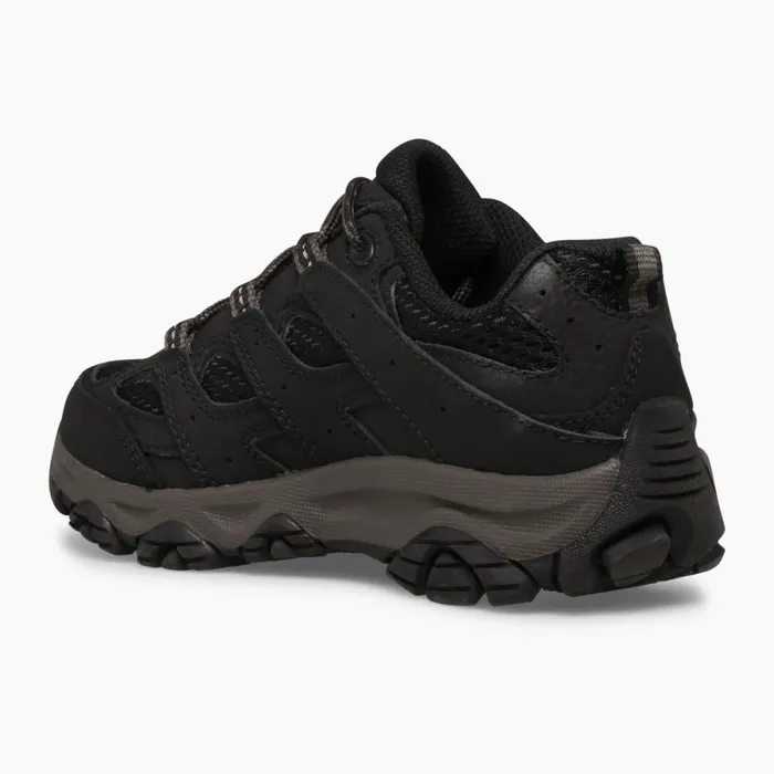 Big Moab 3 Low Lace Shoe Black Kids Merrell Boots