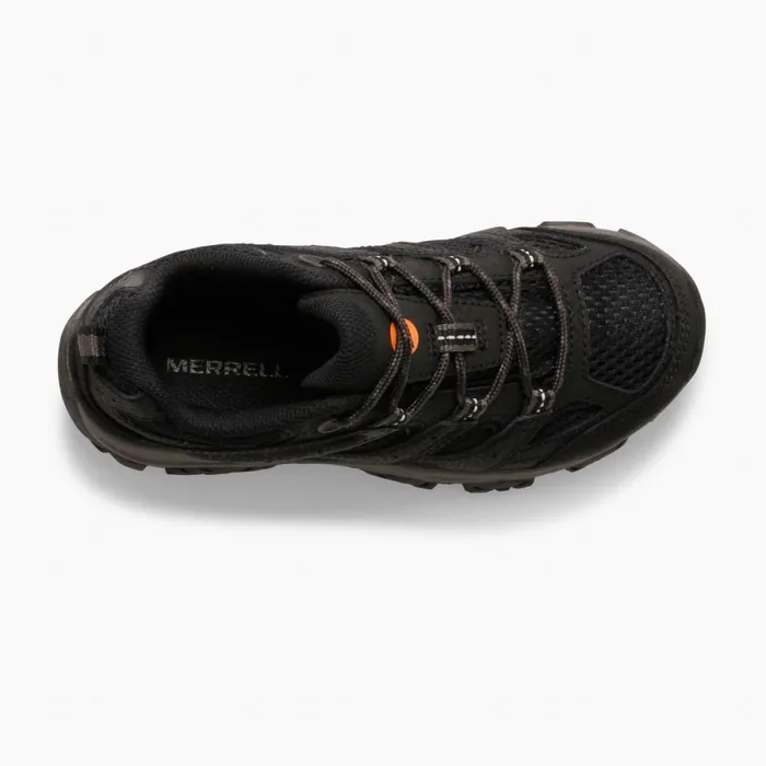 Big Moab 3 Low Lace Shoe Black Kids Merrell Boots