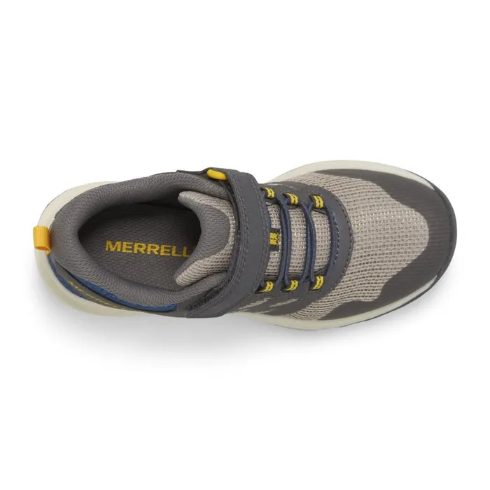 Big Nova 3 Sneaker Greybluegold Kids Merrell Sneakers