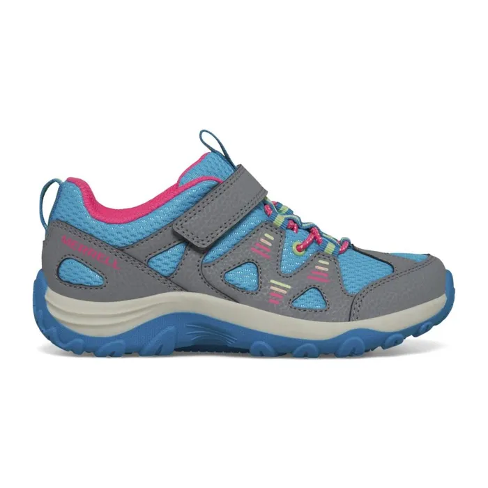 Big Trail Chaser 2 Greyturquoisemulti Kids Merrell Sneakers