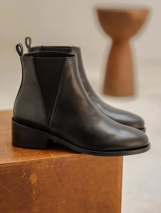 Bobbies Ankle Boots Women Camden Passion Black