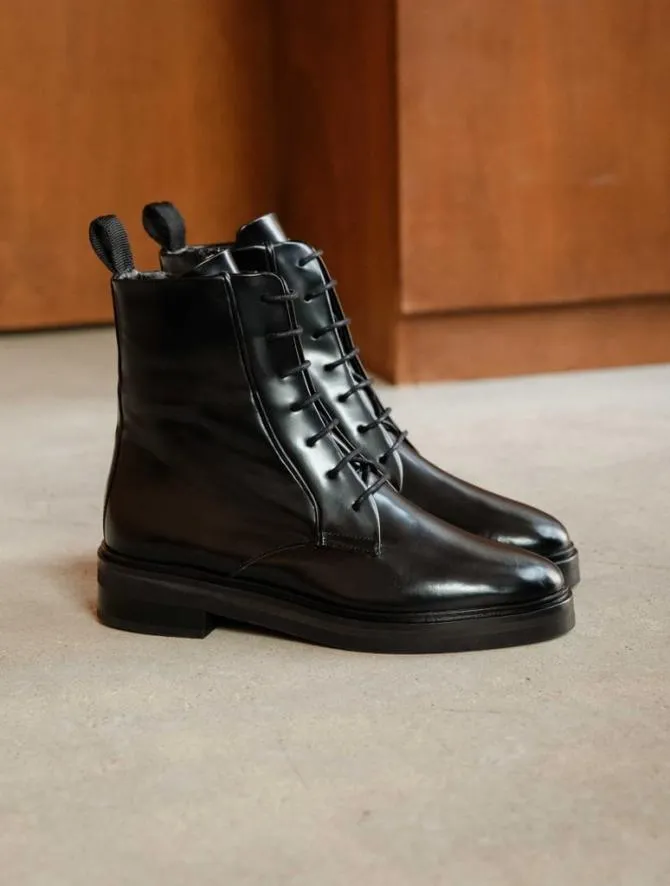 Bobbies Ankle Boots Women Danka Siyah Black