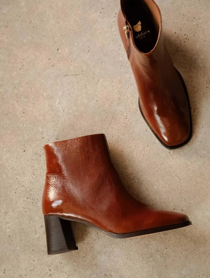 Bobbies Ankle Boots Women Esma Caramel
