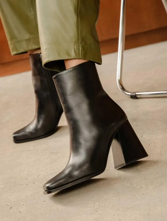 Bobbies Ankle Boots Women Wilma Passion Black