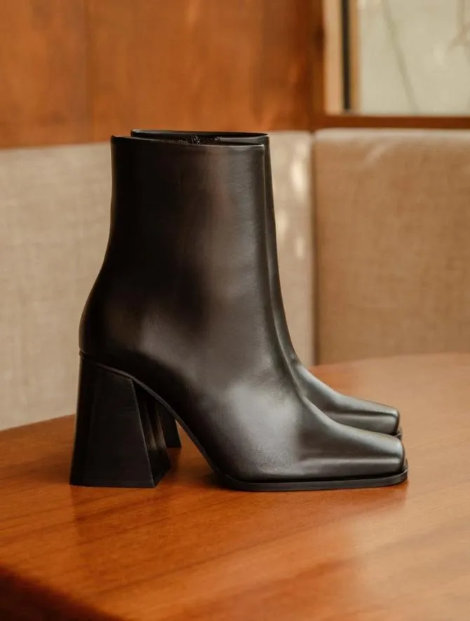 Bobbies Ankle Boots Women Wilma Passion Black