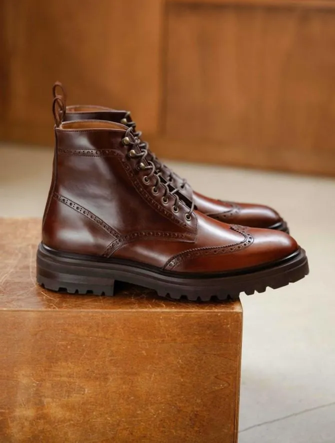 Bobbies Boots Men Leandro Coffee Liqueur